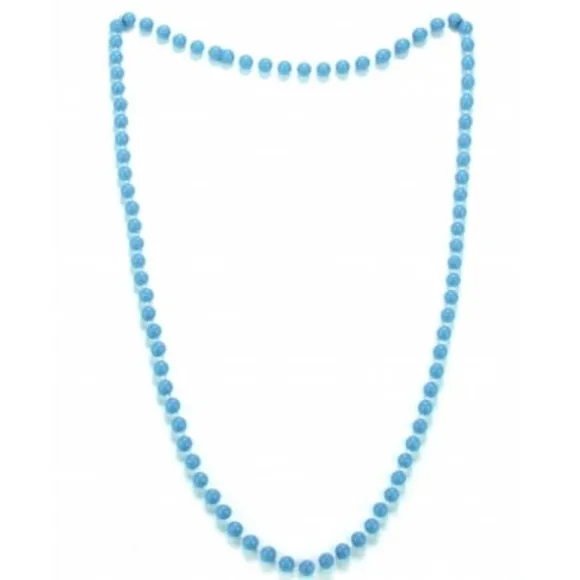 Collier de Perles - Bleu