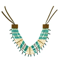 Collier de perles - Costume indien