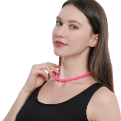 Collier de perles fluo - Couleur au choix