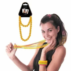 Collier de Perles - Orange