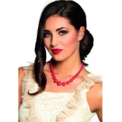 Collier de Perles Rouges - Charleston