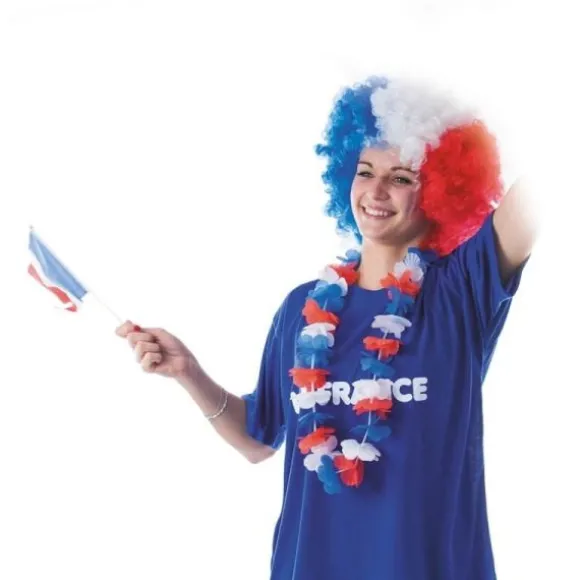 Collier Hawaïen de Supporter - France