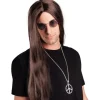 Collier Hippie Argent - Peace And Love