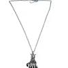 Collier Main de Squelette - Argent
