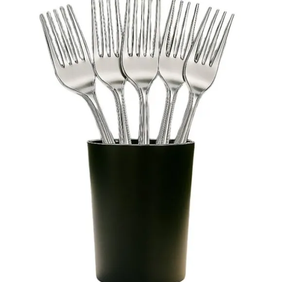 10 couteaux de luxe réutilisables en plastique - 20 cm - Couleur au choix