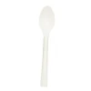 50 cuillères à café "Picnik" blanches incassables en polypropylène - 14 cm