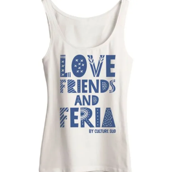 Débardeur "Love Friends and Feria" pour femme - Féria - Taille unique