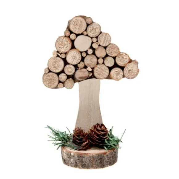 Décoration Automne - Champignon sur socle