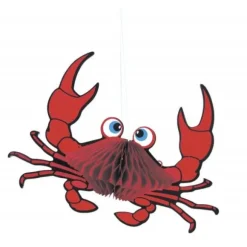 Décoration Crabe Alvéolé