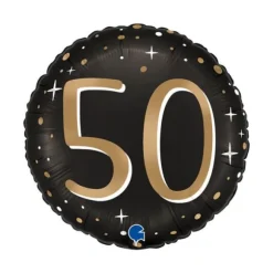 6 décorations pailletées en bois à parsemer pour anniversaire - Argent - Âge au choix