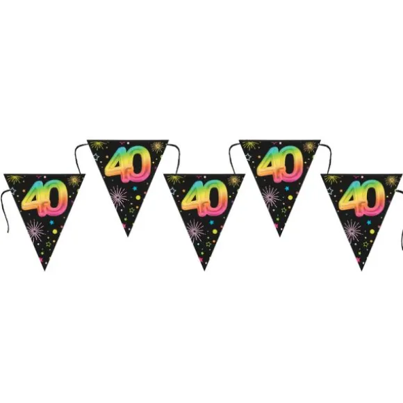 6 décorations pailletées en bois à parsemer pour anniversaire - Argent - Âge au choix