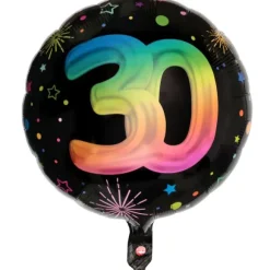 6 décorations pailletées en bois à parsemer pour anniversaire - Argent - Âge au choix