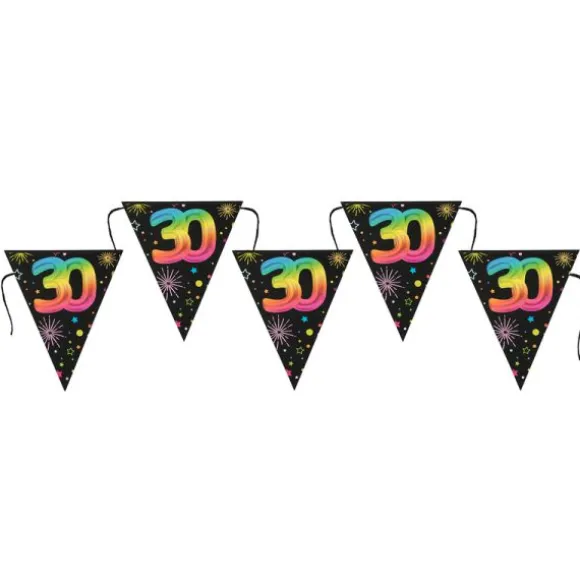 6 décorations pailletées en bois à parsemer pour anniversaire - Argent - Âge au choix