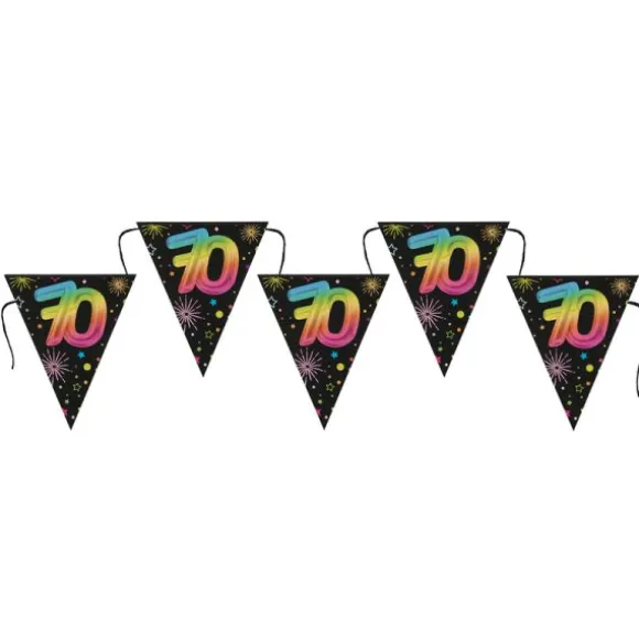 6 décorations pailletées en bois à parsemer pour anniversaire - Argent - Âge au choix