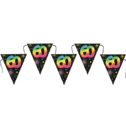 6 décorations pailletées en bois à parsemer pour anniversaire - Argent - Âge au choix