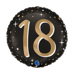 6 décorations pailletées en bois à parsemer pour anniversaire - Argent - Âge au choix