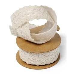 Dentelle Adhésive 2.5 cm x 2 m Ivoire