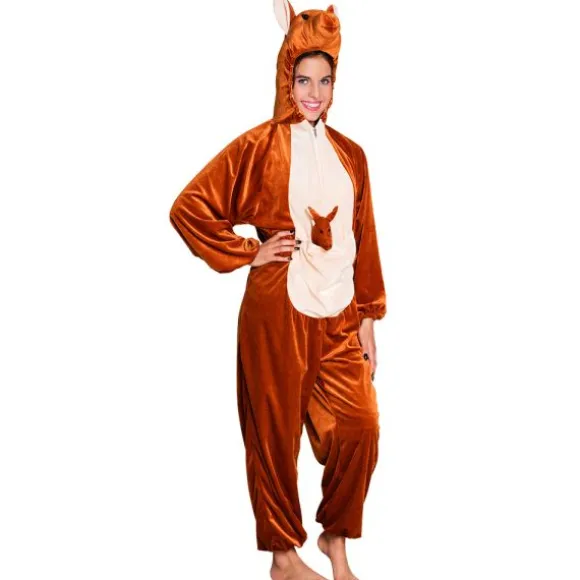 Déguisement de Kangourou en peluche pour adolescent - Taille 165 cm