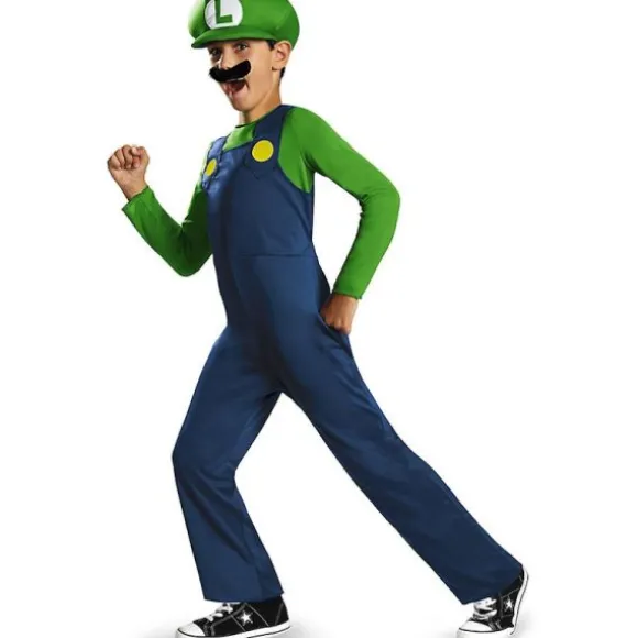 Déguisement de Luigi pour enfant - Super Mario™ - Taille au choix
