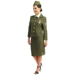 Déguisement de Militaire du D-Day pour femme - Taille au choix