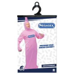 Déguisement de Préservatif "Megasex" pour adulte - Taille unique