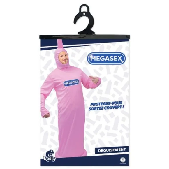 Déguisement de Préservatif "Megasex" pour adulte - Taille unique