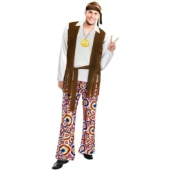 Déguisement d'Hippie Tie-Dye pour femme - Taille au choix