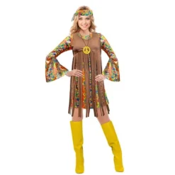 Déguisement d'Hippie Tie-Dye pour femme - Taille au choix