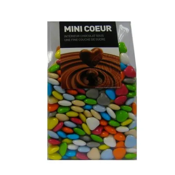 Dragées en forme de confettis au chocolat au lait - 175 g - Couleur au choix