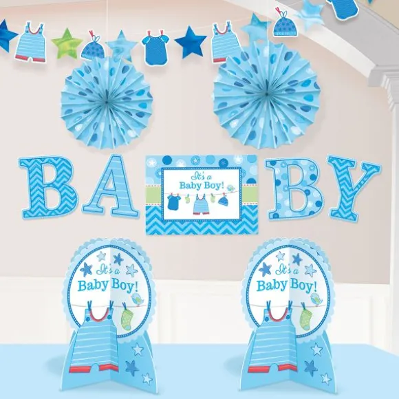 Ensemble de Décoration "It's a Baby Boy" - 10 pièces