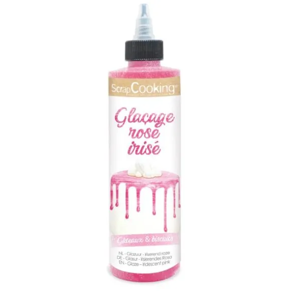 Glaçage irisé pour gâteaux - 140 grammes - Couleur au choix