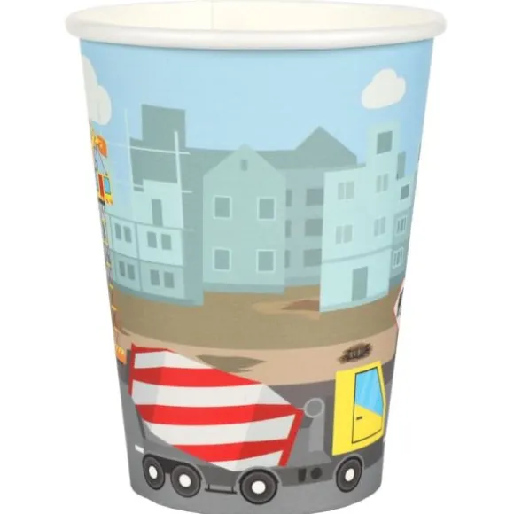 10 gobelets en carton FSC® - 270 ml - Collection En chantier