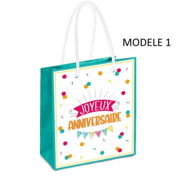 Grande Pochette Cadeaux Anniversaire - Modèle au Choix