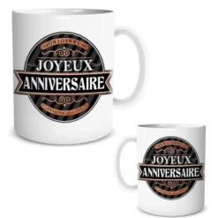 Guirlande de Fanions Anniversaire Métallique - Or - Age au Choix