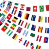 Guirlande de 48 fanions - 12,5 m - Coupe du monde de football 2026