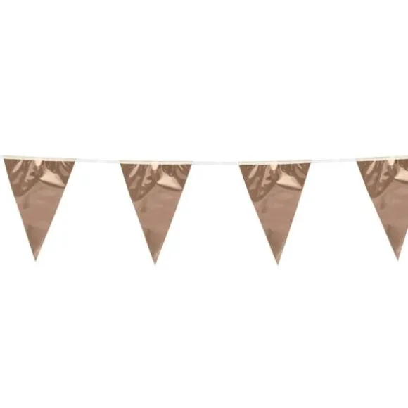 Guirlande de Fanions Rose Gold - 10 mètres