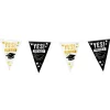 Guirlande de 15 fanions "Yes! You Did It" - 6 m - Collection Diplôme