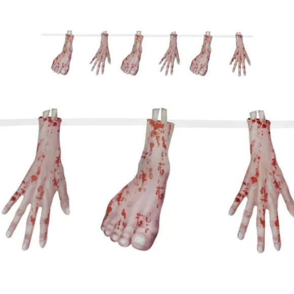 Guirlande Halloween Membres Humains