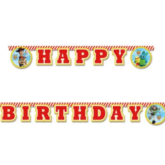 Guirlande Joyeux Anniversaire - Toy Story 4