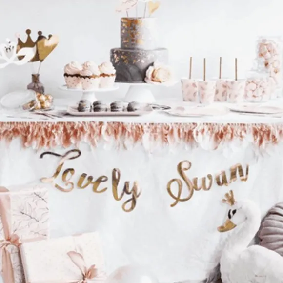 Guirlande Lettres Dorées - Lovely Swan