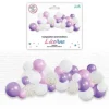 Kit arche à ballons - 26 ballons en latex + 4 ballons confettis - Collection Licorne