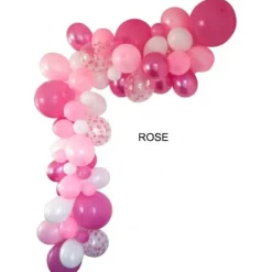 Kit Guirlande de 50 Ballons Organiques de 5 mètres - Couleur au Choix