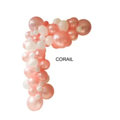 Kit Guirlande de 50 Ballons Organiques de 5 mètres - Couleur au Choix