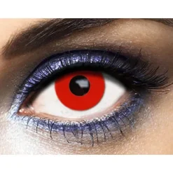 Lentilles 1 jour (sans correction) "Red Out"