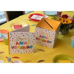 Livre d'Or - Anniversaire Ballons Multicolores