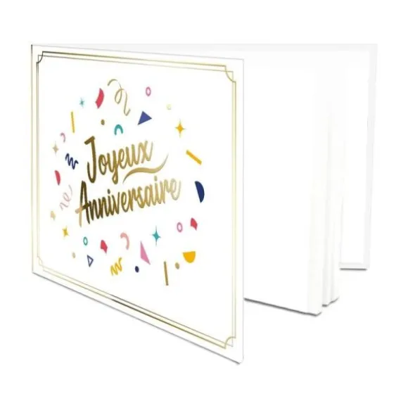 Livre d'Or - Joyeux Anniversaire - Collection Confettis