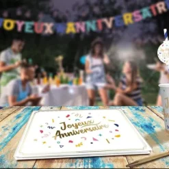 Livre d'Or - Joyeux Anniversaire - Collection Confettis