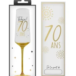Lunettes à confettis pour anniversaire - Âge au choix