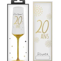 Lunettes à confettis pour anniversaire - Âge au choix