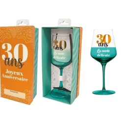 Lunettes à confettis pour anniversaire - Âge au choix